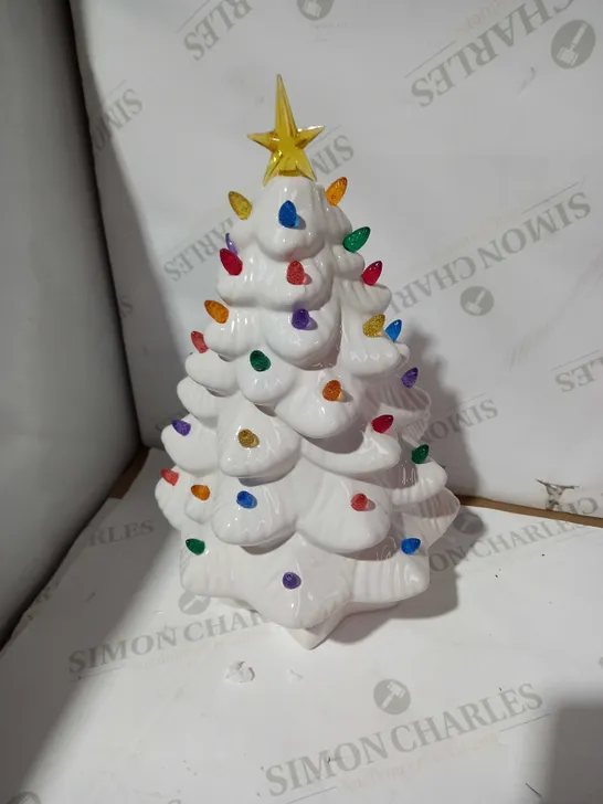 MR CHRISTMAS ILLUMINATED CERAMIC NOSTALGIC TREE