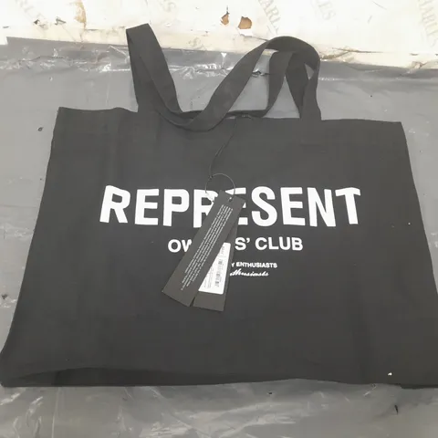 REPRESENT OWNERS CLUB TOTEBAG IN BLACK