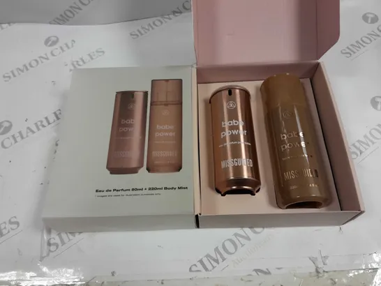 BOXED MISSGUIDED EAU DE PARFUM 80ML + 220ML BODY MIST 