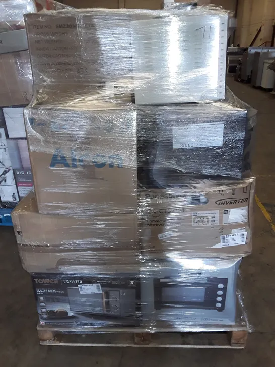 PALLET OF APPROXIMATELY 16 ASSORTED UNTESTED RAW RETURN HOMEWARE AND ELECTRICAL PRODUCTS TO INCLUDE; 