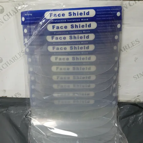 30 X MEDICAL FACE SHIELDS 