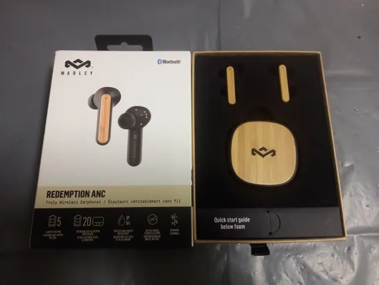 BOXED MARLEY REDEMPTION ANC TRUE WIRELESS EARPHONES