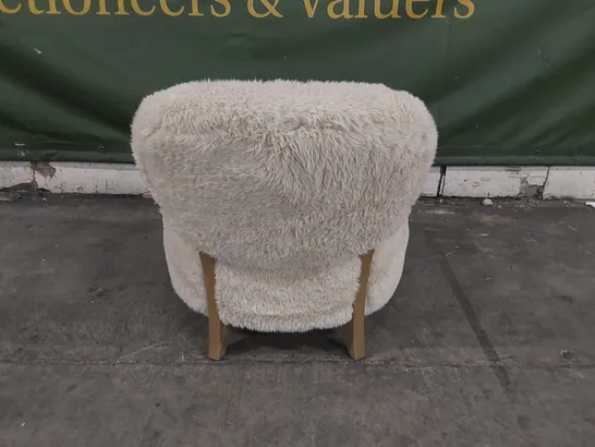 BOXED ANAIS ACCENT CHAIR - YAKETY YAK SAND 