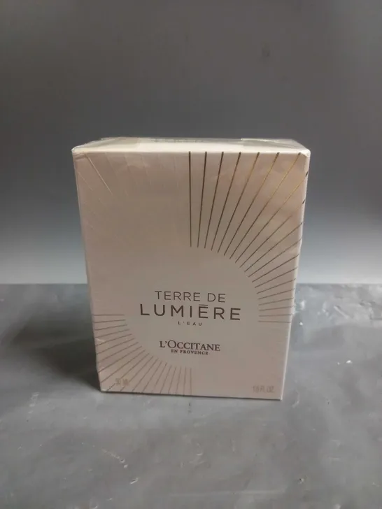 BOXED AND SEALED L'OCCITANE TERRE DE LUMIERE EAU DE TOILETTE 50ML