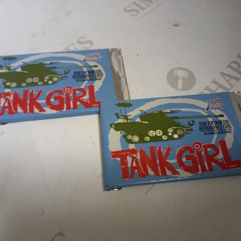 LOT OF 2 SEALED PACKS OF TANK GIRL CARDS (2 X 10PCS)