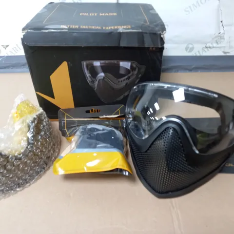 boxed tactical pilots mask