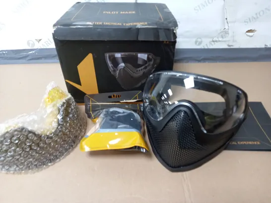 boxed tactical pilots mask