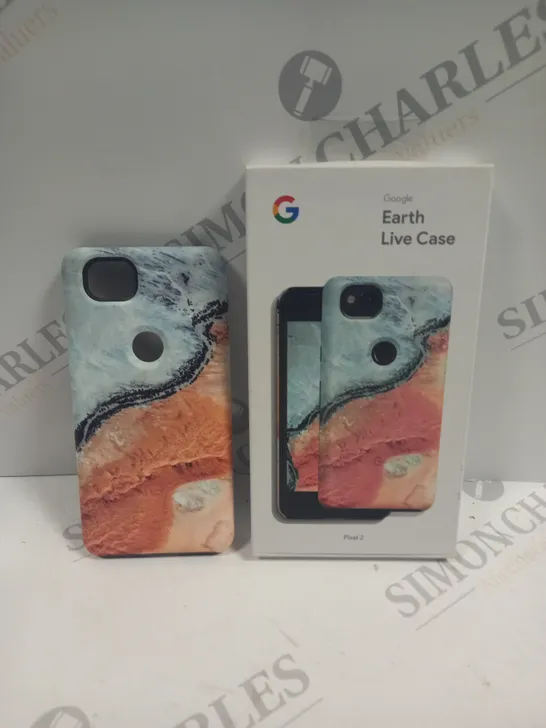 BOXED GOOGLE PIXEL 2 EARTH LIVE PROTECTIVE CASE 