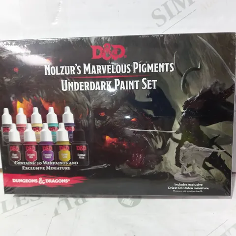 DUNGEONS & DRAGONS NOLZUR'S MARVELOUS PIGMENTS - UNDERDARK PAINT SET