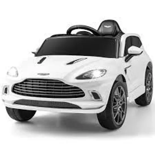 BOXED 12V ELECTRIC KIDS RIDE ON CAR ASTON MARTIN DBX KIDS VEHICLE 2.4G REMOTE CONTROL (1 BOX)