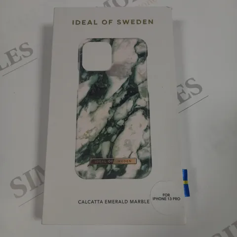 IDEAL OF SWEDEN CALCATTA EMERALD MARBLE CASE FOR IPHONE 13 PRO