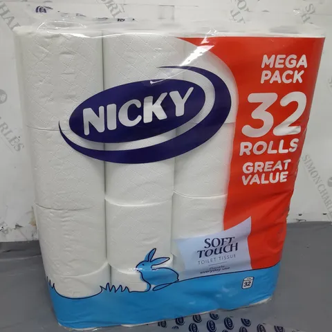 NICKY 32 TOILET ROLL MEGA PACK 