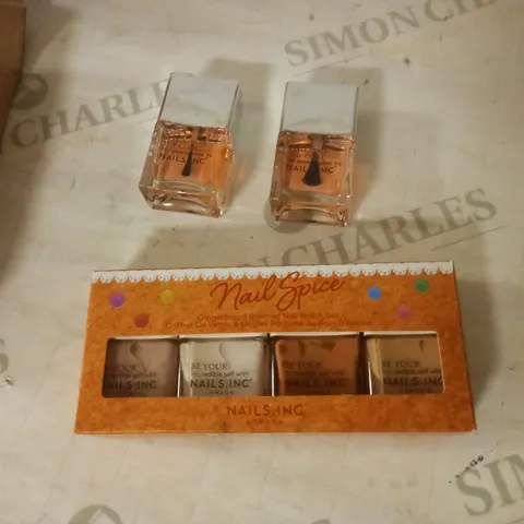 NAILS INC GINGERBREAD NAIL POLISH SET