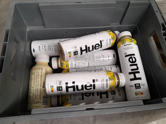 15 ASSORTED FOOD ITEMS TO INCLUDE HUEL FOOD DRINK, GRENADE FUDGE BROWNIE PROTEIN SHAKE AND YFOOD SMOOTH VANILLA FOOD DRINK- COLLECTION ONLY