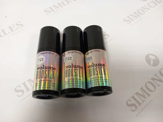 APPROXIMATELY 12 MATRIX STYLE LINK VOLUME BOOSTERS 30ML EACH