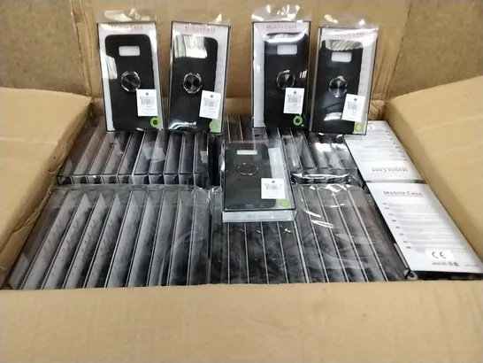 LOT CONTAINING APPROXIMATELY 250 BOXED SEALED SAMSUNG S8 CASES IN BLACK