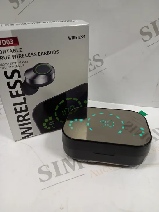 YD03 PORTABLE TRUE WIRELESS EARBUDS 