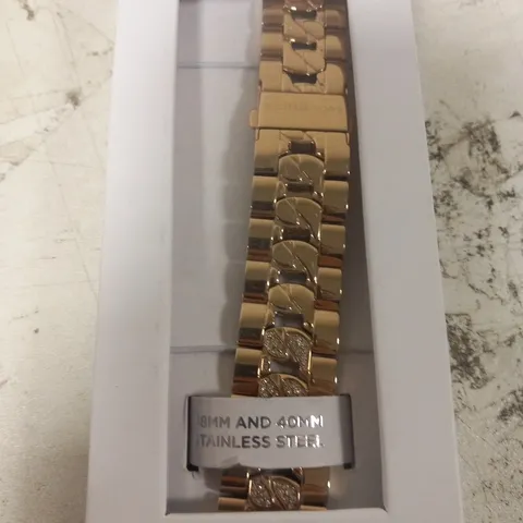 BOXED MICHAEL KORS ACCESS WATCH STRAP COMPATIBLE WITH APPLE WATCH