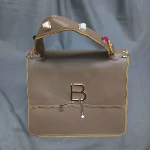 LUCKY BEES BROWN HAND BAG