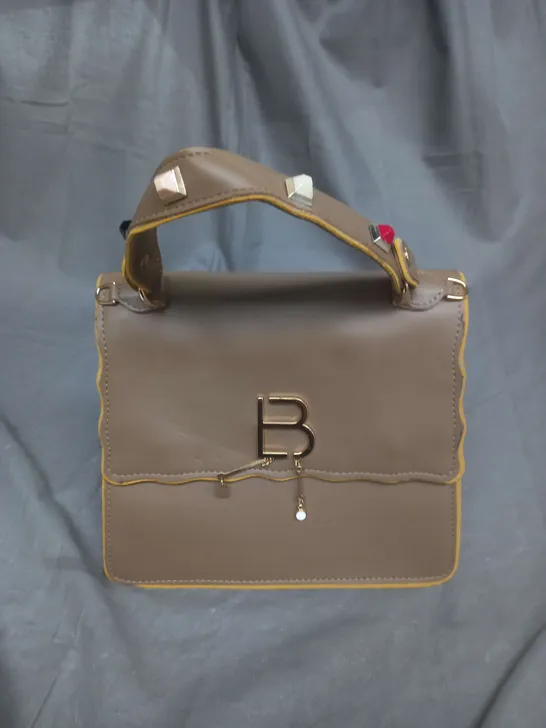 LUCKY BEES BROWN HAND BAG