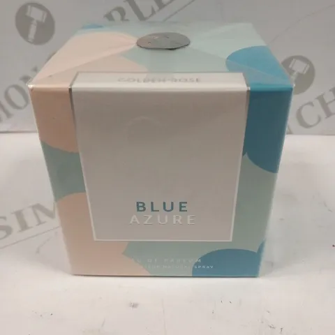 BOXED AND SEALED GOLDEN ROSE BLUE AZURE EAU DE PARFUM 30ML