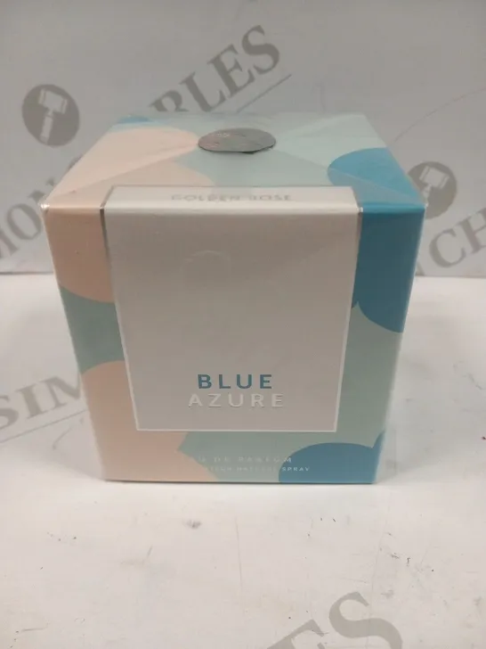 BOXED AND SEALED GOLDEN ROSE BLUE AZURE EAU DE PARFUM 30ML