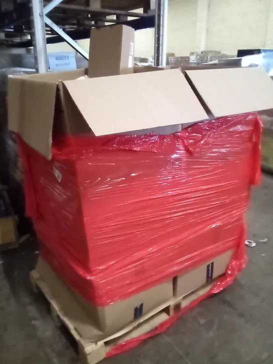 UNPROCESSED PALLET OF ASSORTED HOUSEHOLD GOODS TO INCLUDE WATER GUN, MINION AIRPOD CASES, BOOKS, AND DOG TOYS 