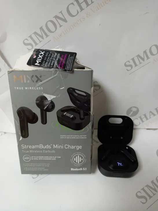 BOXED MIXX STREAMBUDS MINI TRUE WIRELESS EARBUDS