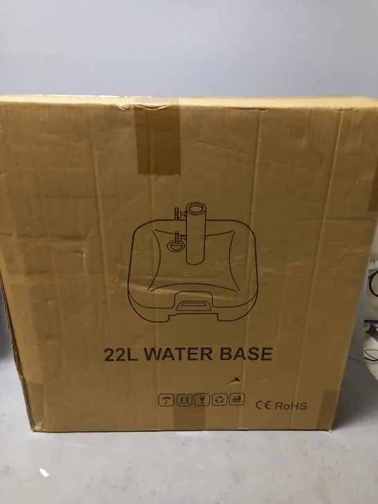 BOXED 22L WATER BASE 