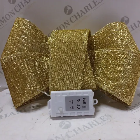 GOLD BATTERY OPERATED DOOR BOW 