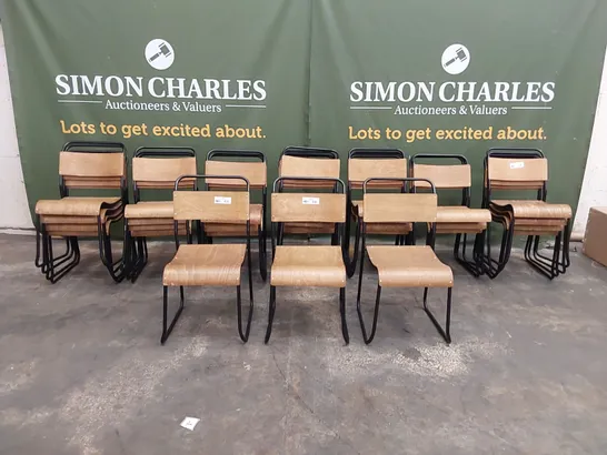 LOT OF 29X RETRO RESTAURANT DINING CHAIRS 