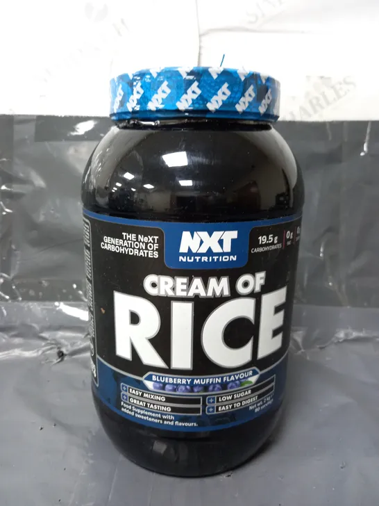 SEALED NXT CREAM OF RICE IN BLUEBERRY MUFFIN 2KG