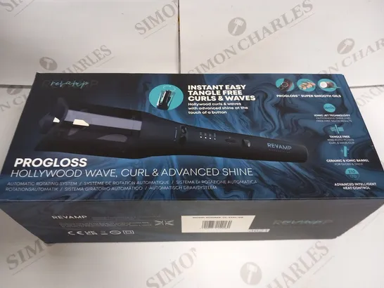 BOXED REVAMP PROGLOSS HOLLYWOOD WAVE, CURL AND ADVANCED SHINE