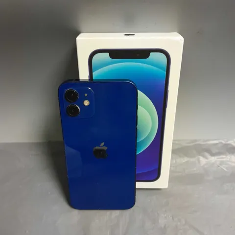 BOXED APPLE IPHONE 12 128GB IN BLUE 