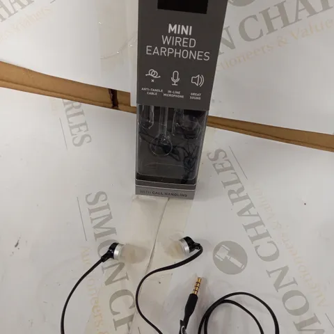 KITSOUND MINI WIRED EARPHONES 