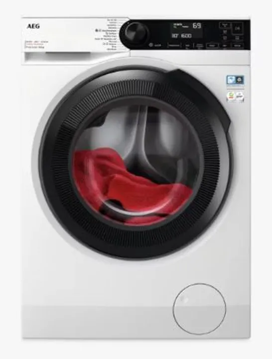 AEG 7000 LWR7496O4B FREESTANDING WASHER DRYER, 9/6KG LOAD, 1600PM SPIN, WHITE