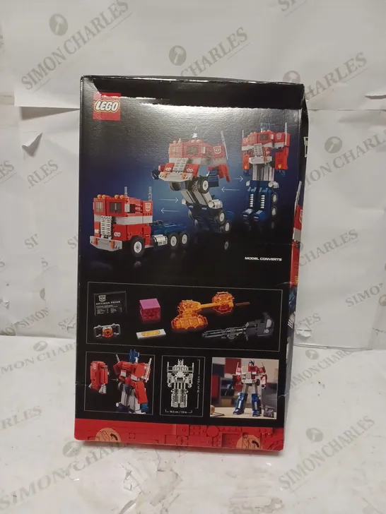 BOXED LEGO TRANSFORMERS OPTIMUS PRIME 10302 RRP £149