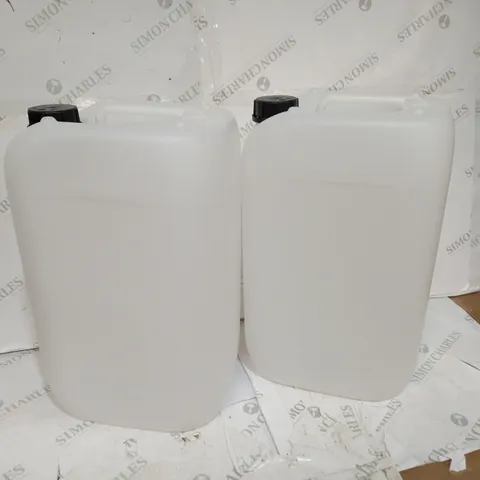 TWO LARGE WHITE TUBS