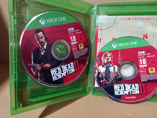 XBOX ONE RED DEAD REDEMPTION 2 VIDEO GAME 