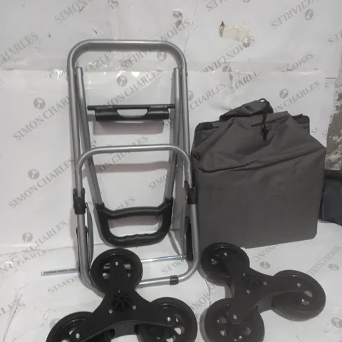 BOXED L&L INSULATED SHOPPING TROLLEY IN GREY