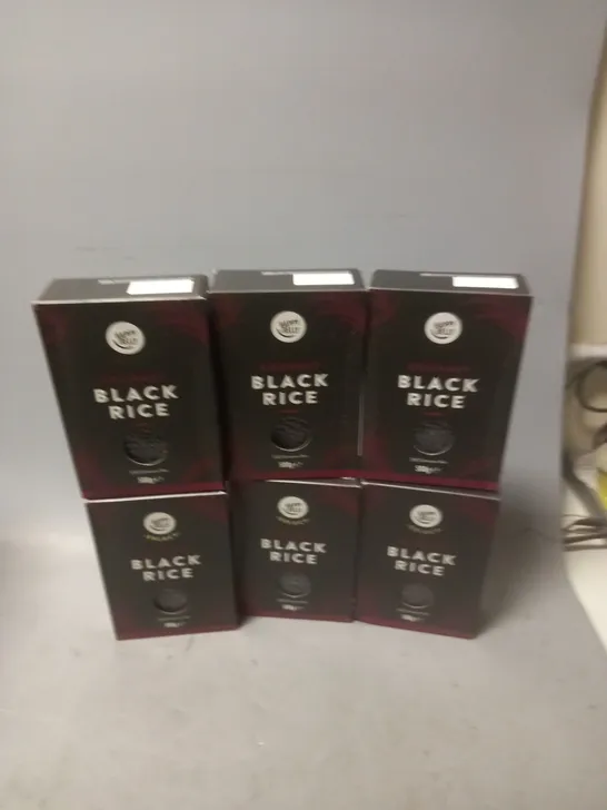 6X500G GOURMET BLACK RICE BY HAPPY BELLY 