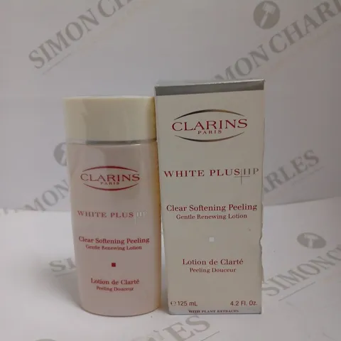 CLARINS WHITE PLUS CLEAR SOFTENING RENEWING LOTION - 125ML	