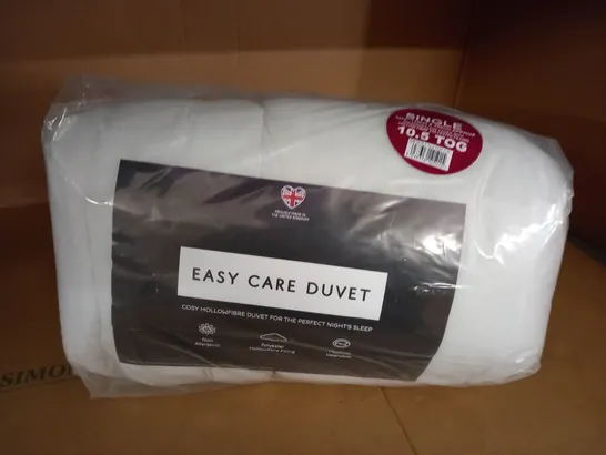 BAGGED EASY CARE 10.5 TOG SINGLE DUVET