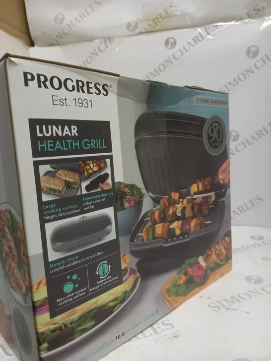 BOXED PROGRESS LUNAR HEALTH GRILL