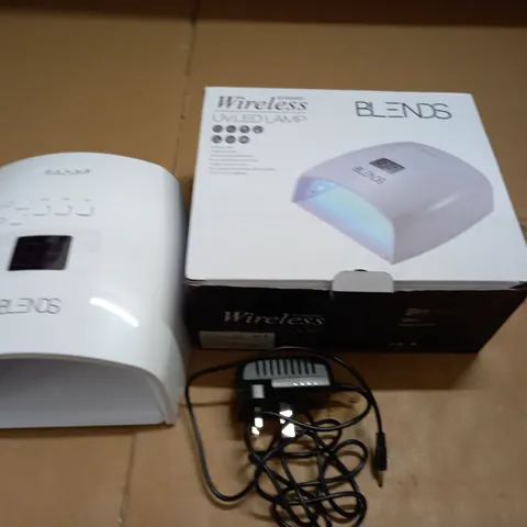 BOXED BLENDS WIRELESS UV.LED LAMP