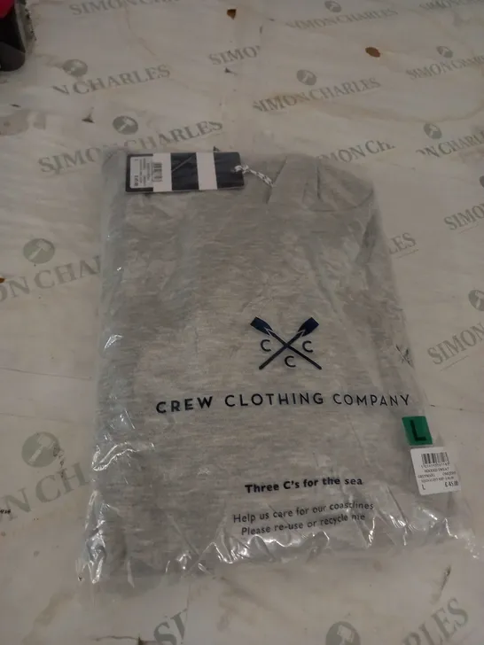 GREY CREW CLOTHING COMPANY HOODIE SIZE L