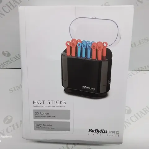 BRAND NEW BOXED BABYLISS PRO HOT STICKS 20 ROLLERS