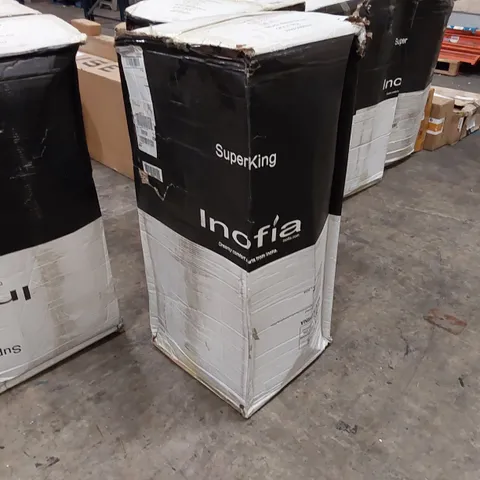 BRAND NEW BOXED INOFIA SUPER KING MEMORY FOAM MATTRESS TOPPER (1 BOX)