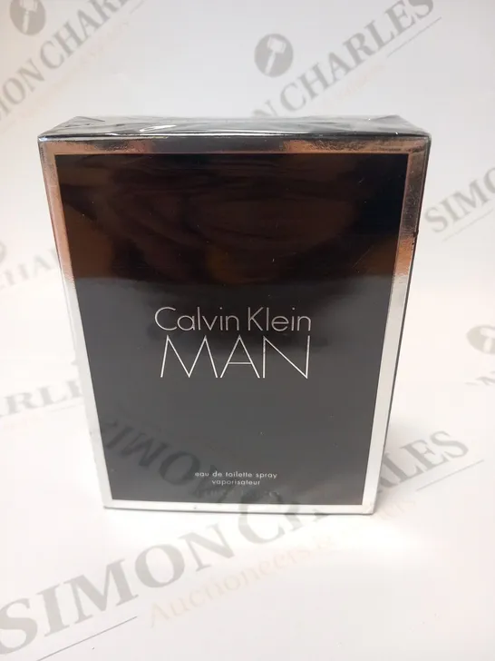 BOXED AND SEALED CALVIN KLEIN MAN EAU DE TOILETTE 100ML 