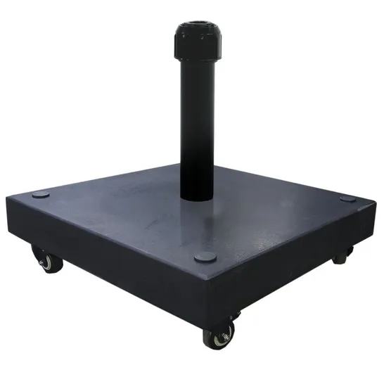 BOXED ASHAY 50KG STONE FREE STANDING UMBRELLA BASE (1 BOX)